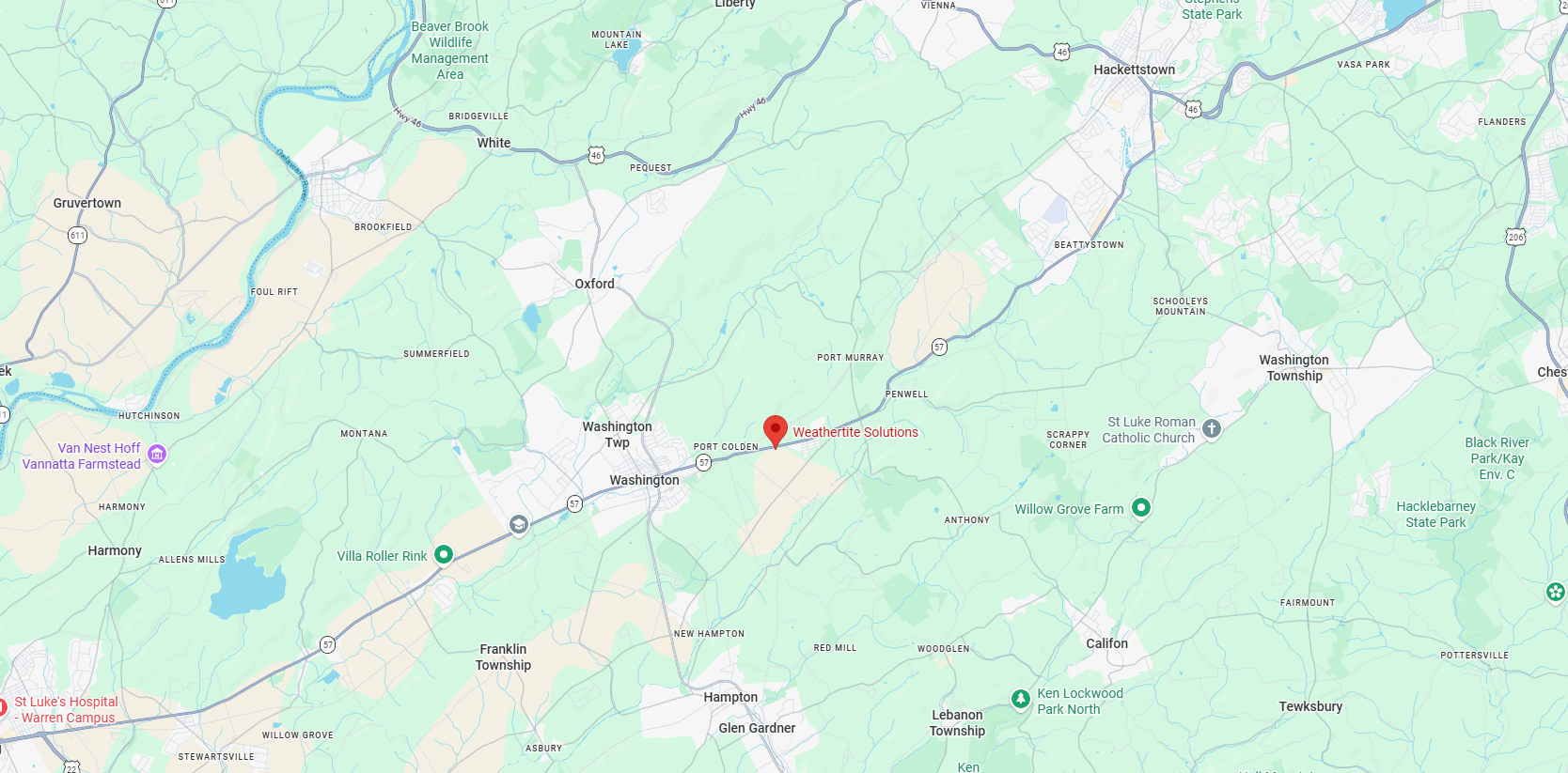 Weathertite Solutions Service Area